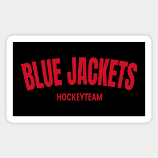 blue jackets hockey Magnet